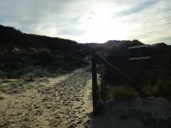 Oostnieuwkerke duinen wandeling in de koude (België)